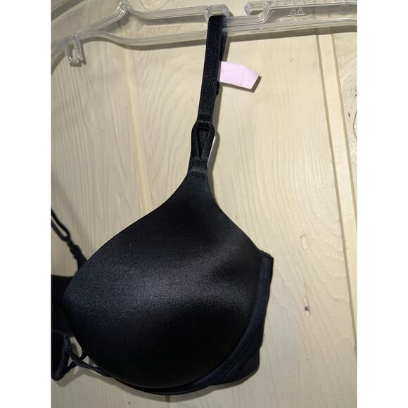 32D Victoria's Secret Bra Bombshell Plunge Add 2 cups Miraculous Padded Push-Up - Picture 5 of 9